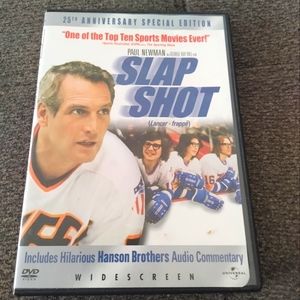 5/$10 -10/$20 Slap Shot Dvd 25th Anniversary Special Edition Preowned